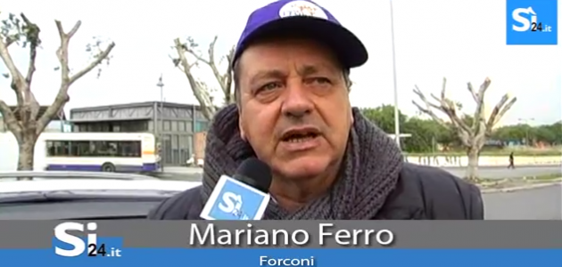 Il leader dei Forconi, Mariano Ferro, non accetta che il suo Movimento passi come un&#39;accozzaglia di “gruppi di teppisti ed eversivi”, e in una dichiarazione ... - mariano-ferro-protesta-forconi-a-palermo-9-dicembre-630x300