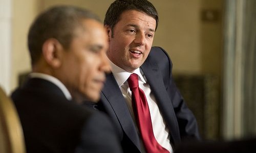 renzi negli usa, renzi usa, usa renzi, renzi <b>primo sito</b> ibrido al mondo - Obama-Renzi-a-Villa-Madama-1-500x300